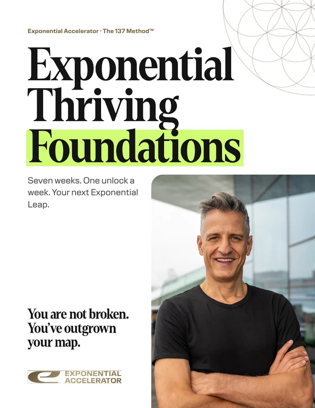 Cover of the Exponential Thriving Foundations brochure