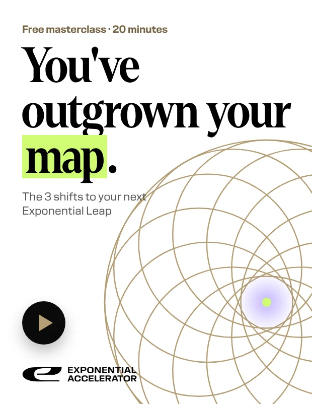 The free masterclass, You've outgrown your map