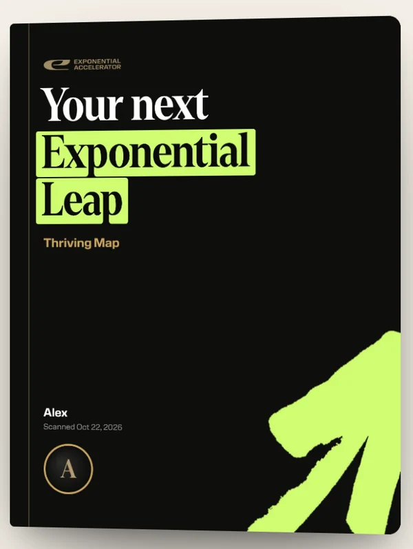 Your Thriving Map, the report, yours to keep